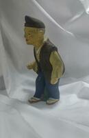 Ceramic Figurine of An Old Asian Man - 7 1/2" Tall