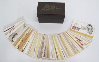 Collectible American Advertising Covers Commemorative Collection in Original Box