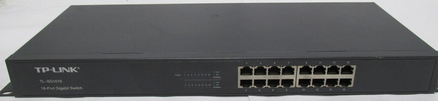 TP-Link TL SG1016 Unmanaged 16-Port Gigabit Switch Ethernet Rack