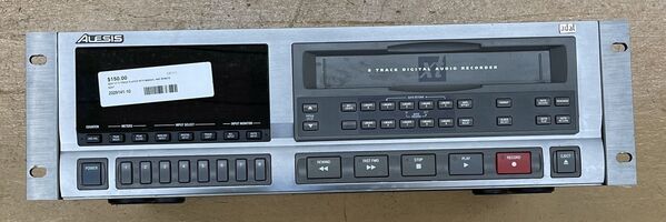 Alesis ADAT XT 8 Track Digital Audio Player Recorder, Manual, Remote and Trunk