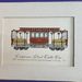 Four Vintage San Francisco Cable Car Prints from Evelyn Curro's Americana Book 1
