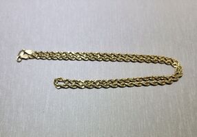 Rope Style Solid 14kt Yellow Gold Chain - 20" Long