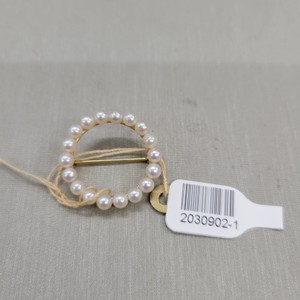 14ktyg 2.80 gr.
 Pin W/ Pearls
2030902-1
