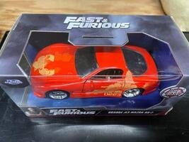 Jada JL5 Mazda RX-7 Orange Fast and Furious