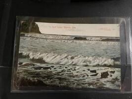 Surf Scene, Seaside, Oregon, 1910 Postcard 