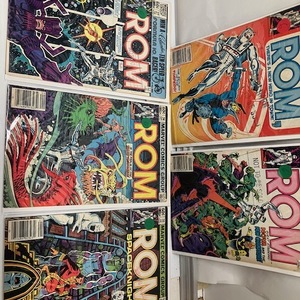 Marvel Comics Group ROM MIxed Comic Lot #21, #24, #27, #34, #38