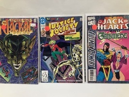 Marvel Comic Lot "The Jackal Files", "Justice Society", "Jack of Hearts"