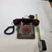 Light Up Tiffany Style Stained Glass Looking 2001 Coca-Cola Dial Up Phone