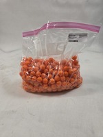 .68 Caliber Opened Orange Paintball Ammo 390 Paintball Rounds 2lb Of Paintballs