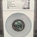 NGC 2021 Niue S$7 Chameleon High Relief MS70 Antiqued Silver Coin