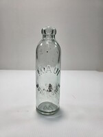 Empty Blob Top Hutchinson Maui Soda Works Glass Bottle