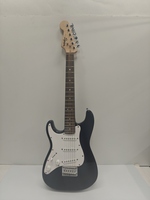 Squier Lefty Mini Stratocaster in Black w/ SSS Pickup Layout