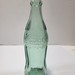 Vintage Coca Cola Collectible Green Glass Bottle, Embossed Honolulu T.H 