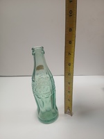  Vintage Coca Cola Collectible, Honolulu, T.H, Green Glass Bottle 