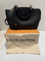 Louis Vuitton Petit Palais Monogram Empriente Leather In Black 