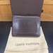 Louis Vuitton Varnished Calf Leather Mens Bill Fold Wallet