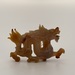 Hand Carved Agate Dragon Statue Natural Stone Chinese Feng Shui Decor Figurine