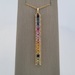   Effy Jewelry-Watercolored Sapphires and Diamonds Vertical Pendant w/ 18" Chain