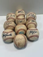 10 Hawaii Professional Winter League Baseballs Various Signatures 1993-1998  