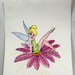  Original Disney Art Work Of Tinker Bell In Color Pencil Signed By Steve Feicht 