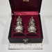 Vintage C and Co. Silver Plated Salt and Pepper Shaker In Case