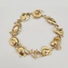  Na Hoku - Sea Life, Sea Creatures Bracelet - 14kt Yellow Gold 